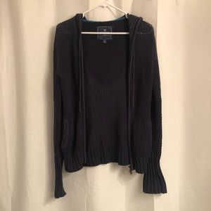 American Eagle knit zipper hoodie